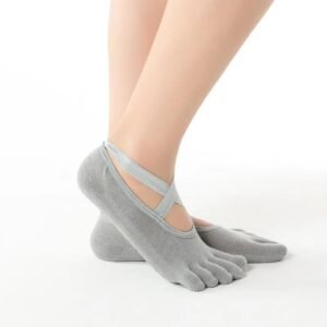 Anti-Slip 5 Toes Silicone Gel Yoga Socks: Ultimate Grip and Comfort for Pilates and Dance