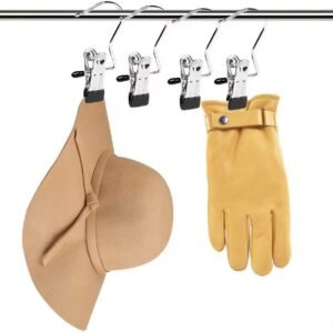 Multifunctional Metal Single Clip Hangers: Versatile Non-Slip Clips for Every Need